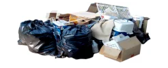 Solid household waste, old furniture and appliances